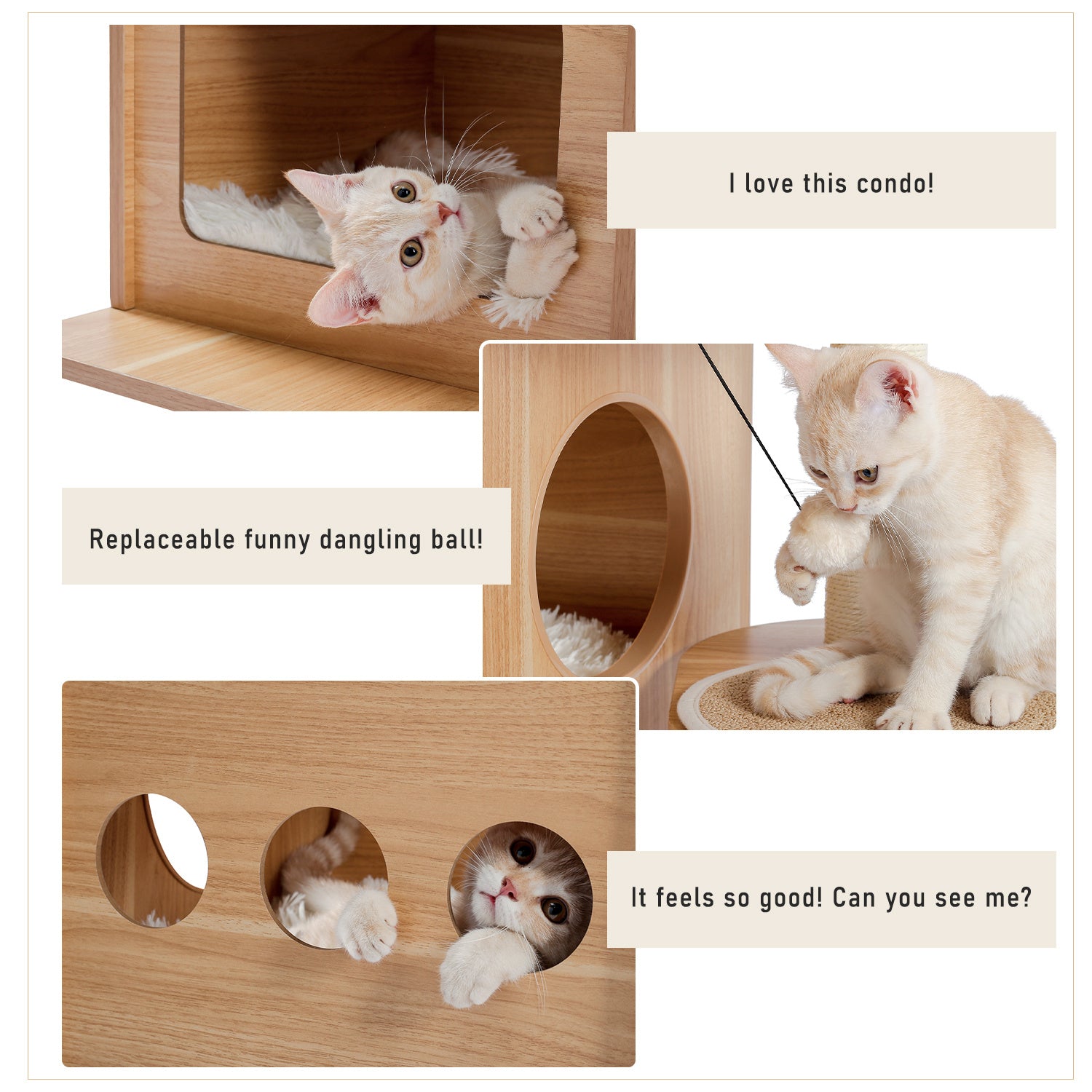 Personalized Cat Climbing Frame